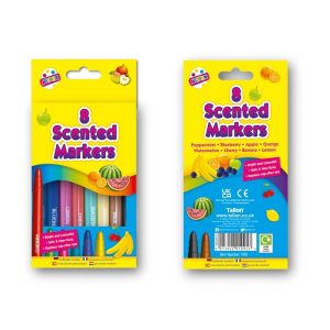 ARTBOX ASSORTED COLOUR SCENTED MARKERS Pack Of 8