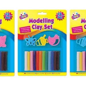 ARTBOX ASSORTED MODELLING CLAY SET Pack Of 15