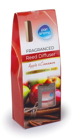 PAN AROMA APPLE & CINNAMON REED DIFFUSER 30ML