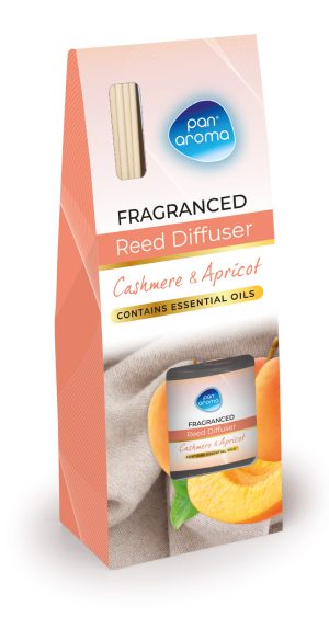 PAN AROMA CASHMERE & APRICOT REED DIFFUSER 30ML
