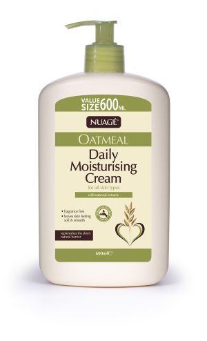 NUAGE OATMEAL DAILY MOISTURISING CREAM 600ML