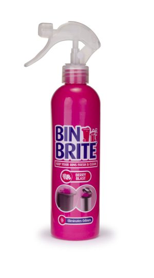 BIN BRITE BERRY BLAST BIN ODOUR SPRAY 400ML