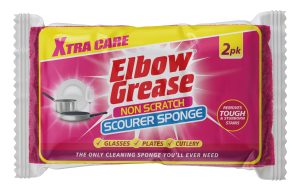 ELBOW GREASE NON SCRATCH SCOURER SPONGE Pack Of 2