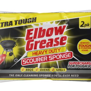 ELBOW GREASE HEAVY DUTY SCOURER SPONGE Pack Of 2