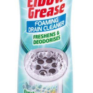 ELBOW GREASE EUCALYPTUS FRAGRANCE FOAMING DRAIN CLEANER 500GM