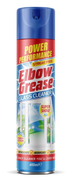ELBOW GREASE GLASS CLEANER 400ML