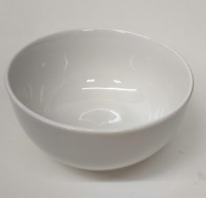 CARNABY ISLINGTON ROUND WHITE PORCELAIN CEREAL BOWL 5.5" / 14CM