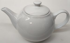 CARNABY ISLINGTON WHITE PORCELAIN TEA POT