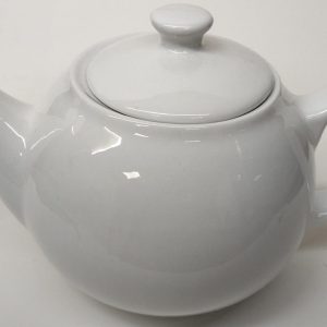 CARNABY ISLINGTON WHITE PORCELAIN TEA POT