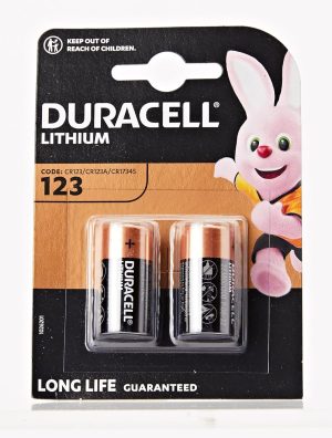 DURACELL ULTRA 123 LITHIUM BATTERY Pack Of 2