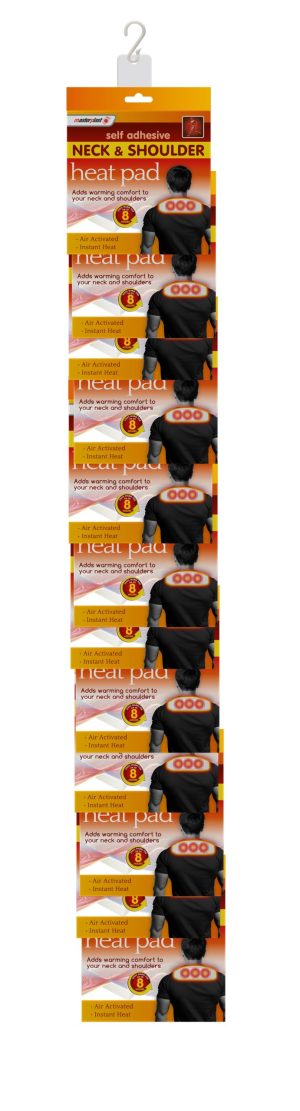 MASTERPLAST SELF ADHESIVE NECK & SHOULDER HEAT PAD