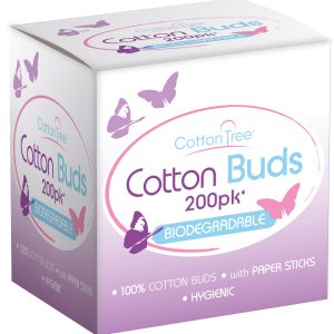 COTTON TREE BIODEGRADABLE COTTON BUDS Pack Of 200