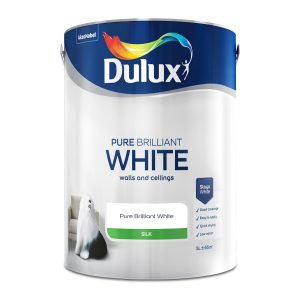 DULUX SILK PURE BRILLIANT WHITE 5LTR