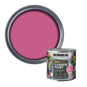 RONSEAL OUTDOOR GARDEN PAINT PINK JASMINE 250ML