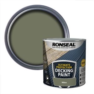 RONSEAL ULTIMATE PROTECTION DECKING PAINT WILLOW 2.5LTR