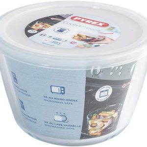 PYREX COOK & STORE ROUND STORAGE DISH 1.6 LTR 17 X 17 X 11CM