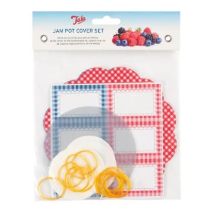 TALA EVERYDAY GINGHAM JAM POT COVER SET