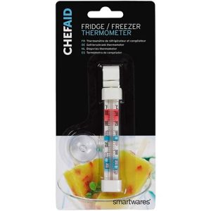 CHEF AID FRIDGE AND FREEZER THERMOMETER