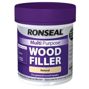 RONSEAL MULTIPURPOSE READY MIXED WOOD FILLER NATURAL 250GM
