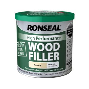 RONSEAL HIGH PERFORMANCE WOOD FILLER NATURAL 550GM