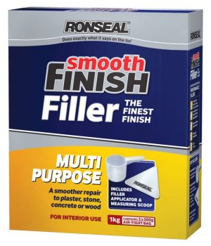 RONSEAL MULTIPURPOSE SMOOTH FINISH FILLER 1KG