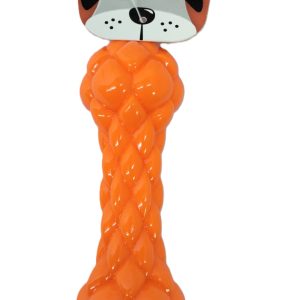 PET TOUCH ASSORTED SQUEAKY TPR BONE DOG TOY