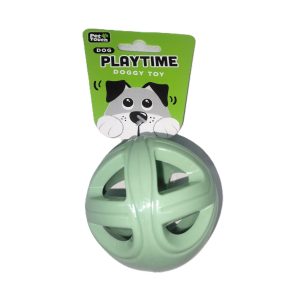 PET TOUCH ASSORTED TPR TREAT BALL DOG TOY