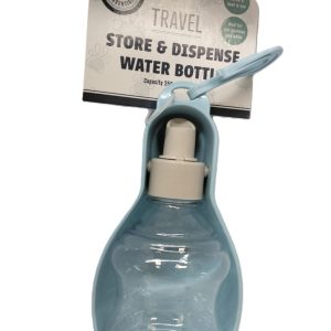 PET LIVING STORE & DISPENSE TRAVEL WATER BOTTLE 250ML