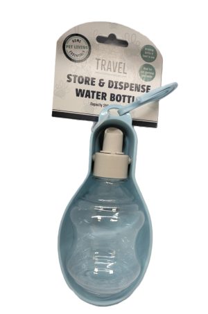 PET LIVING STORE & DISPENSE TRAVEL WATER BOTTLE 250ML