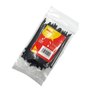 AMTECH TIE WRAP BLACK 100MM X 2.5MM Pack Of 100