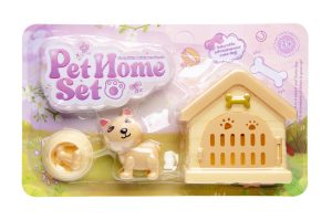 PET HOME DOG HOUSE TOY WITH ACCESSORIES