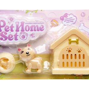 PET HOME DOG HOUSE TOY WITH ACCESSORIES