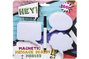 MAGNETIC MESSAGE BOARDS WITH MARKER