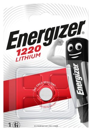 ENERGIZER CR1220 3V LITHIUM BUTTON CELL BATTERY
