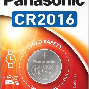 PANASONIC CR2016 3V LITHIUM COIN CELL BATTERY