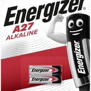 ENERGIZER A27 ALKALINE 12V BATTERY Pack Of 2
