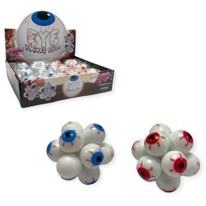 ASSORTED SQUEEZE BOUNCY EYE BALL 5.5CM