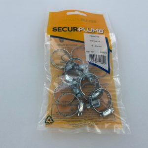 SECURPLUMB SU8942 HOSE CLIP 16 - 25MM Pack Of 10