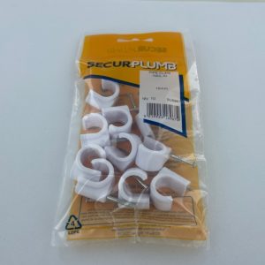 SECURPLUMB SU8967 PIPE CLIPS. NAIL IN 15MM