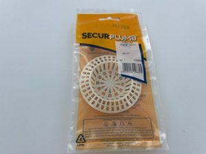 SECURPLUMB SU9682 WHITE SINK STRAINER 45MM