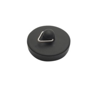 SECURPLUMB SU9967 PLUG SINK/BATH POLY BLK 1 3/4"