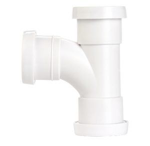 SECURPLUMB SU8756 PUSHFIT SWEPT TEE 40MM