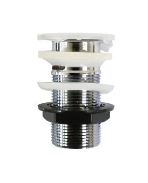 SECURPLUMB SU8843 CLICK CLACK BASIN WASTE - RND COVER