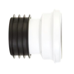 SECURPLUMB SU8868 STRAIGHT W/C PAN CONNECTOR