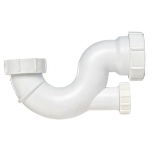 SECURPLUMB SU8908 SHALLOW BATH TRAP AND CLEANING EYE 40MM