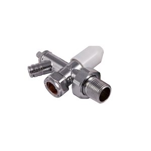 SECURPLUMB SU9711 RADIAT.VALVE & DRAIN OFF CP 15MM