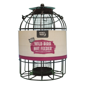 NATURES MARKET SQUIRREL RESISTANT WILD BIRD NUT FEEDER