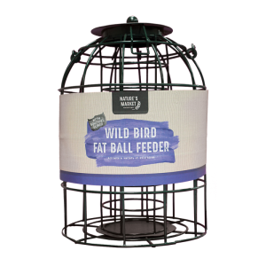 NATURES MARKET SQUIRREL RESISTANT WILD BIRD SUET BALL FEEDER
