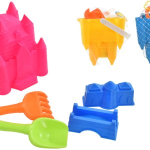 NALU 5 PCS PRINCESS CASTLE BEACH BUCKET SET 17 CM