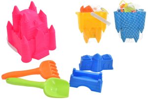 NALU 5 PCS PRINCESS CASTLE BEACH BUCKET SET 17 CM